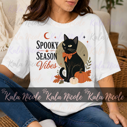 Black Cat PNG | Spooky Season Vibes PNG