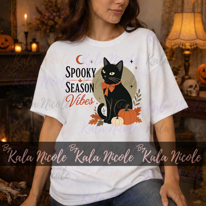 Black Cat PNG | Spooky Season Vibes PNG