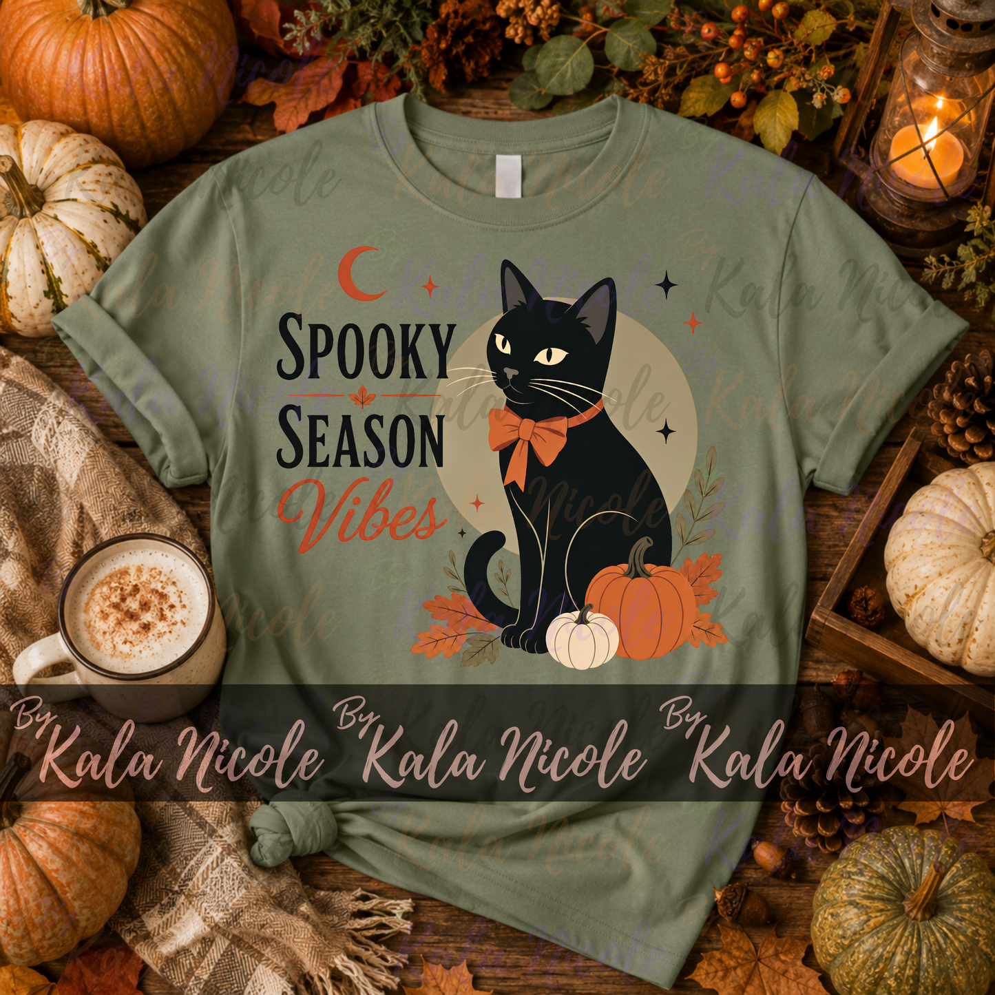 Black Cat PNG | Spooky Season Vibes PNG