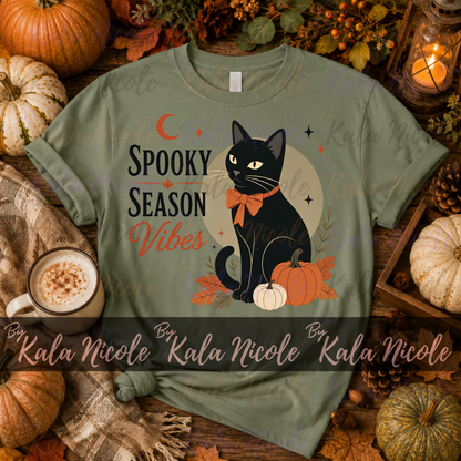 Black Cat PNG | Spooky Season Vibes PNG