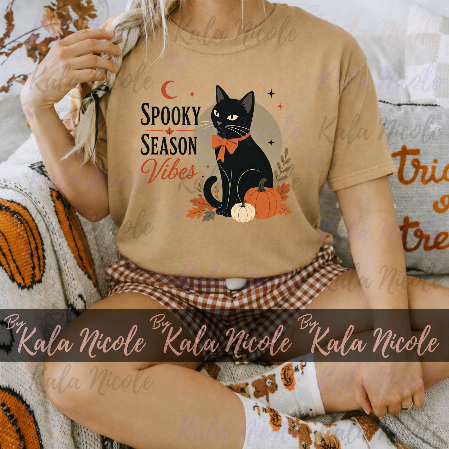 Black Cat PNG | Spooky Season Vibes PNG