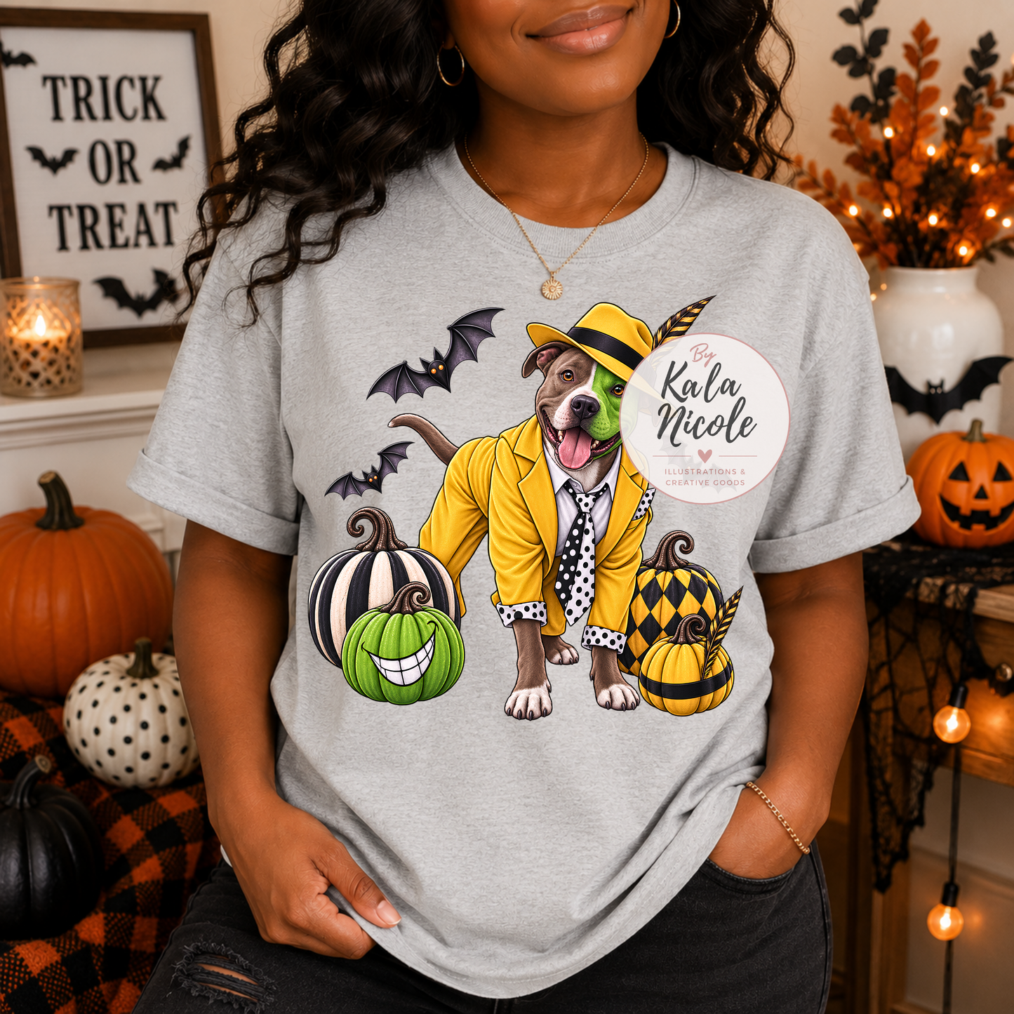 Pit Bull The Mask Halloween PNG