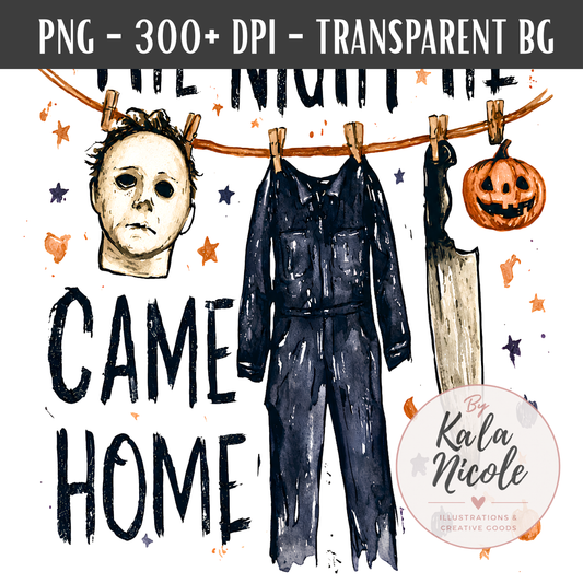 The Night He Came Home PNG