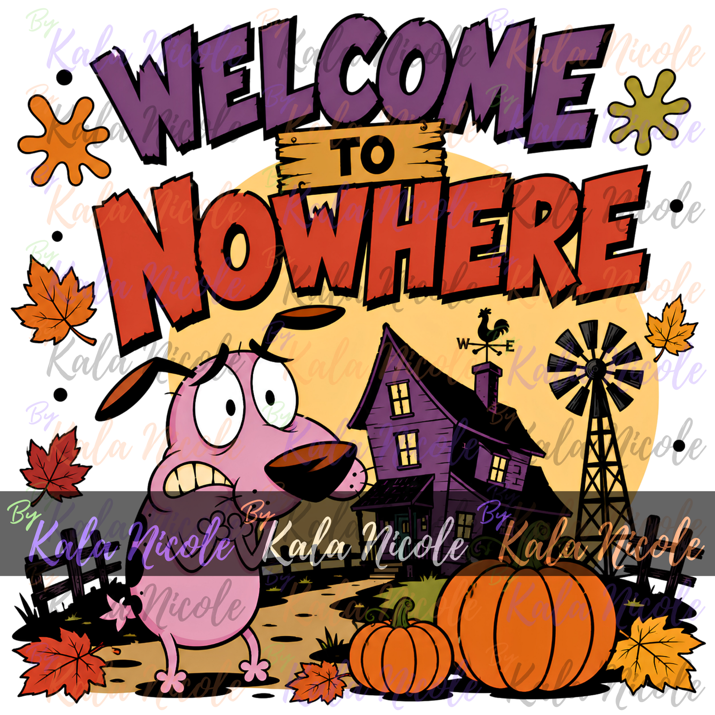 90s Cartoon Welcome to Nowhere PNG