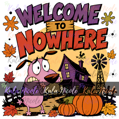 90s Cartoon Welcome to Nowhere PNG