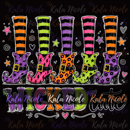 Wicked Cute PNG Bundle | Trendy Halloween PNG | Fall PNG | Cute Witch Clipart (Digital Download)