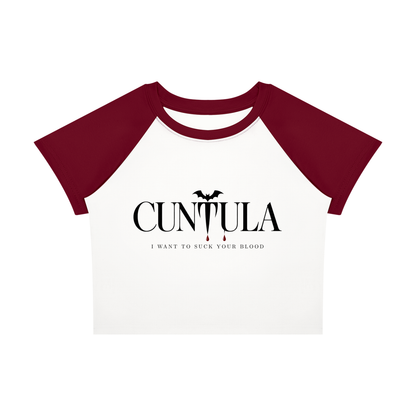 Cuntula Color Block Gothic Baby Tee
