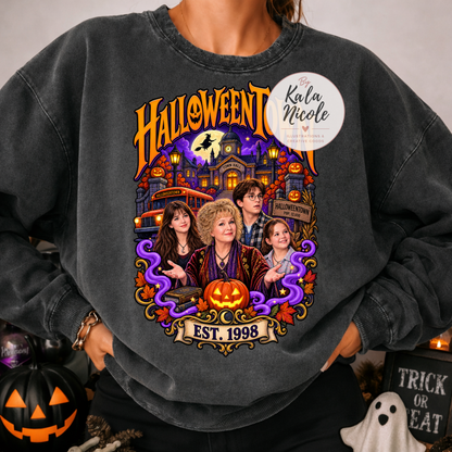 90s Spooky Movie Nostalgia PNG Bundle