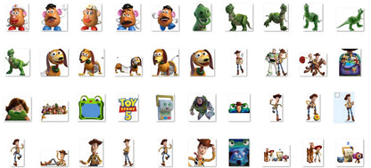 Toy Story 5 PNG Bundle | 1600 Files