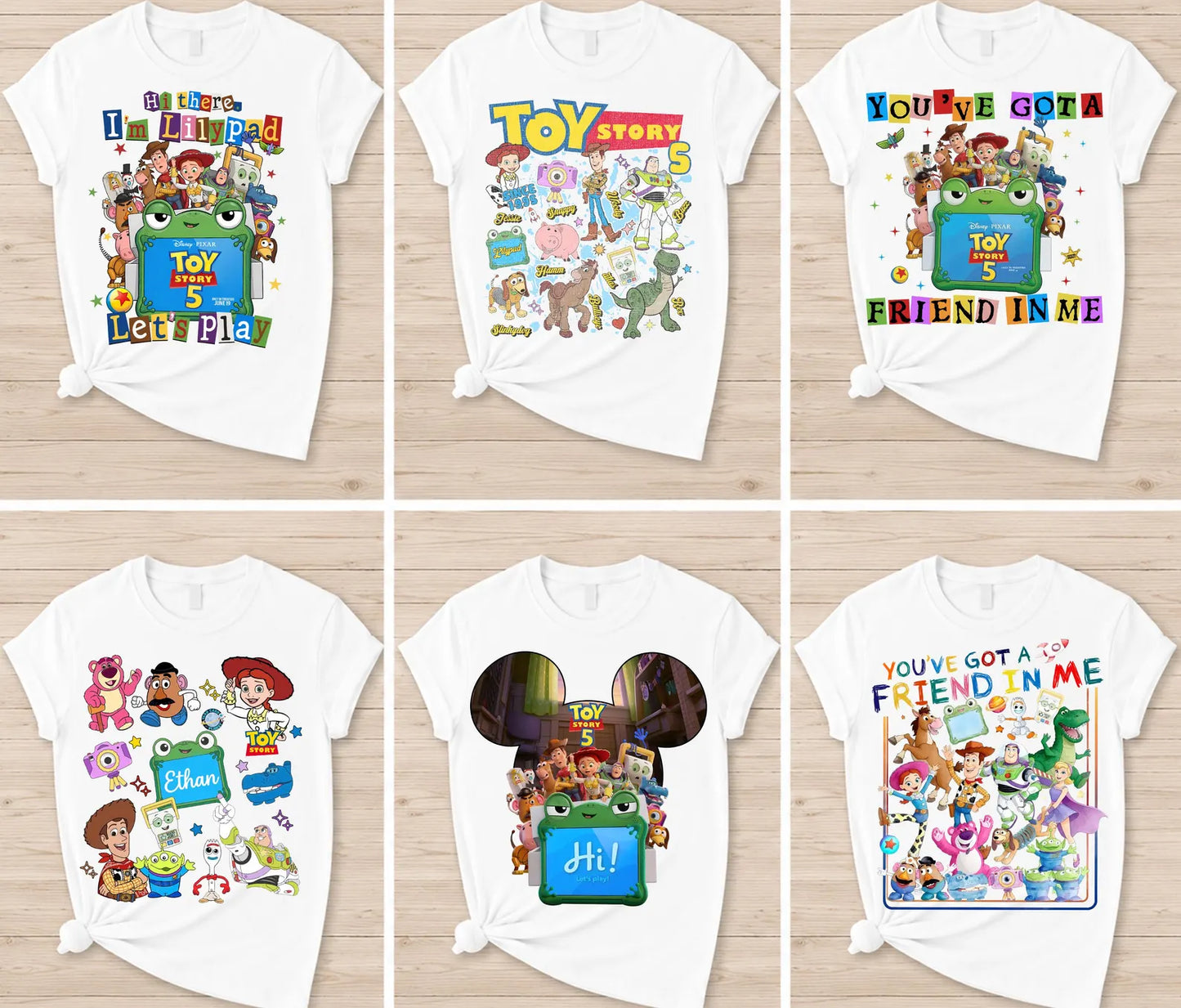Toy Story 5 PNG Bundle | 50+ Designs