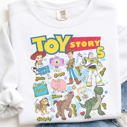 Toy Story 5 PNG Bundle | 50+ Designs