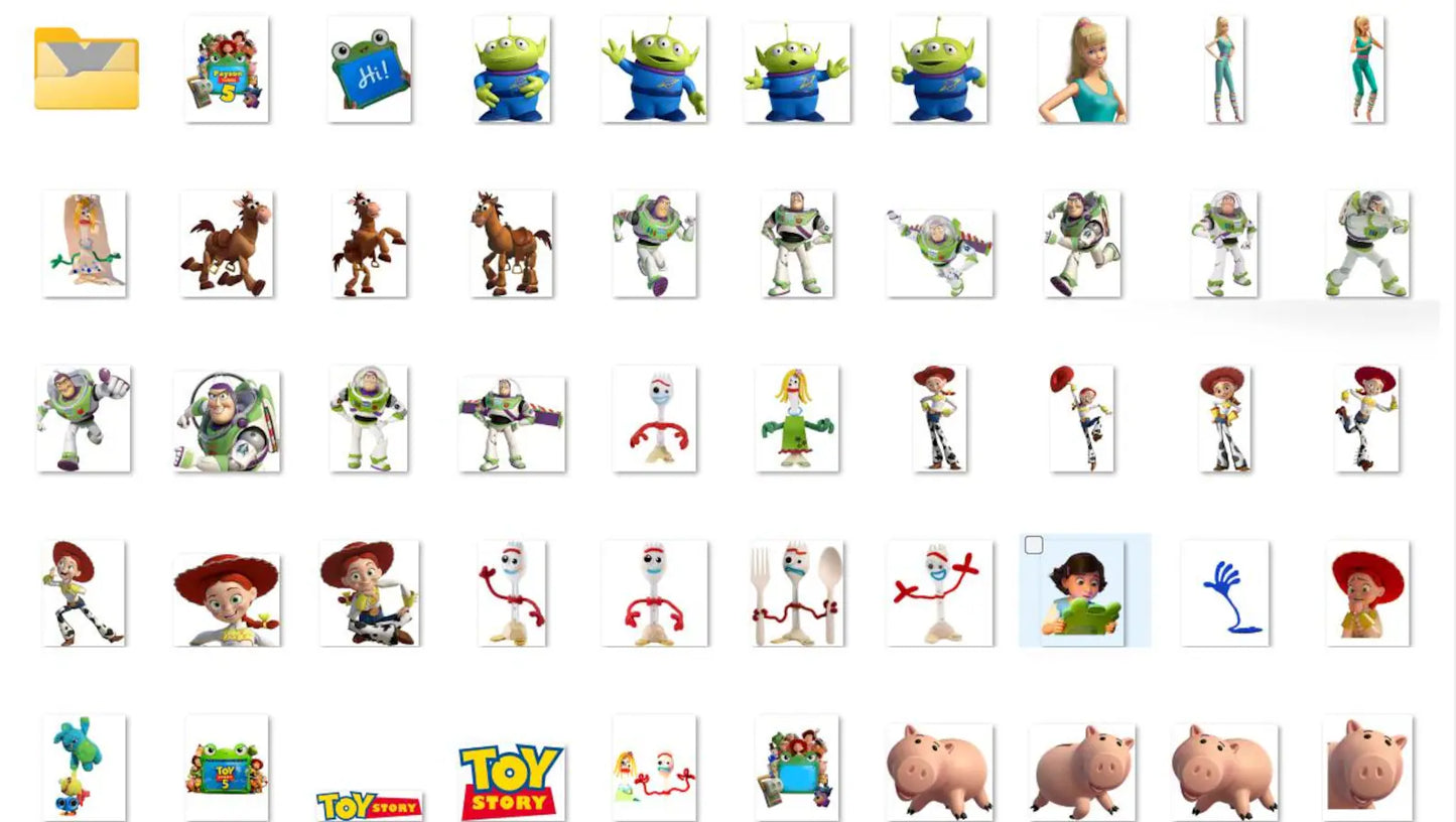Toy Story 5 PNG Bundle | 1600 Files