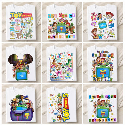Toy Story 5 PNG Bundle | 50+ Designs