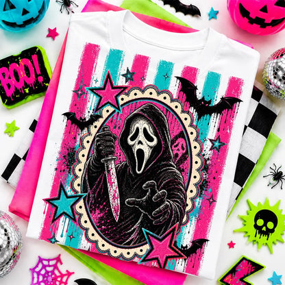 Retro Horror Villains PNG Bundle | 6 Designs