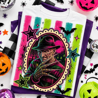 Retro Horror Villains PNG Bundle | 6 Designs