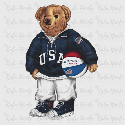 Preppy Vintage Bear PNG Mega Bundle | Fall Collection | 42 Designs